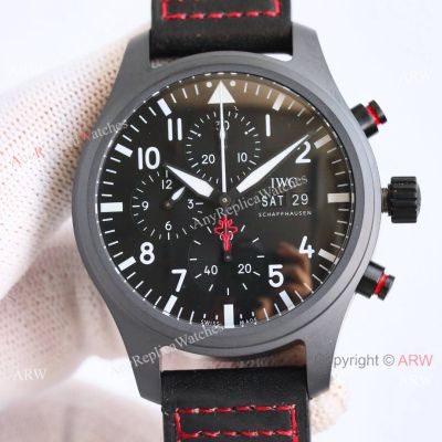 TW Factory V2 IWC Pilot's Watch Chronograph 44.5mm Ceramic Case